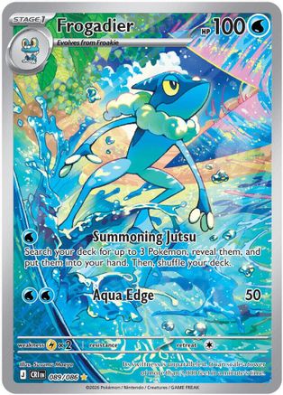 Frogadier - 089/086 (89) Illustration Rare Holofoil