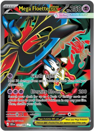 Mega Floette ex - 101/086 (101) Ultra Rare Holofoil
