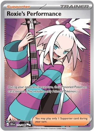 Roxie's Performance - 112/086 (112) Ultra Rare Holofoil