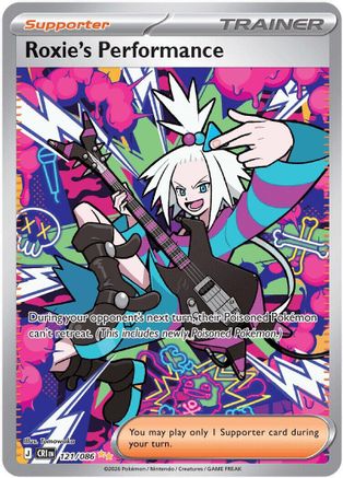 Roxie's Performance - 121/086 (121) Special Illustration Rare Holofoil