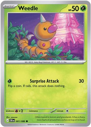 Weedle (1) Common