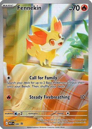 Fennekin - 080 (80) Promo Holofoil