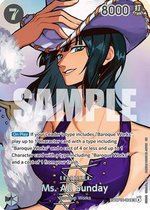 Ms. All Sunday (SP) (OP14-084) - The Time of Battle Foil (Cabinet-NM)
