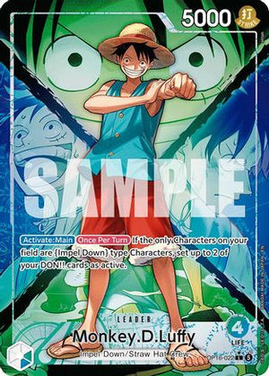 Monkey.D.Luffy (022) (Alternate Art) (OP16-022) - The Time of Battle Foil (Cabinet-NM)