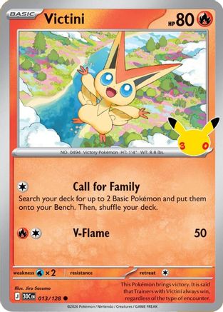 Victini (13) Common Holofoil