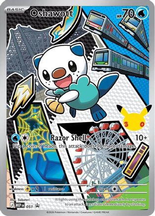 Oshawott - 051 (51) Promo Holofoil