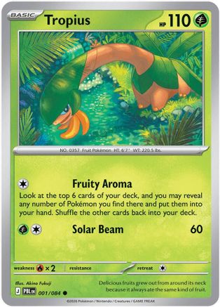 Tropius (1) Common Reverse Holofoil