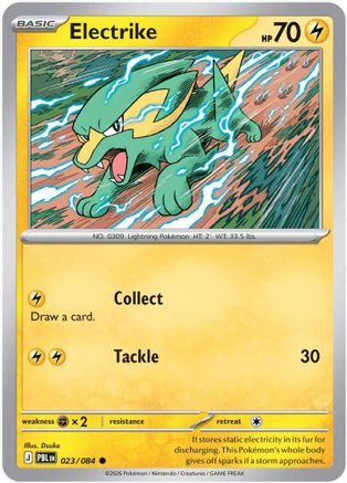 Electrike (23) Common Reverse Holofoil