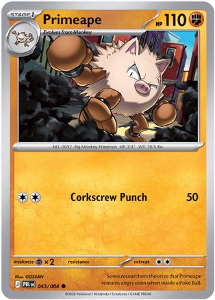 Primeape (43) Common