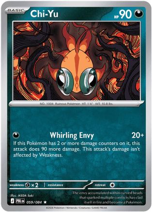 Chi-Yu (59) Rare Holofoil