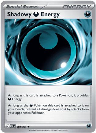 Shadowy Darkness Energy (83) Rare Holofoil