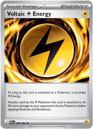 Voltaic Lightning Energy (84) Rare Holofoil