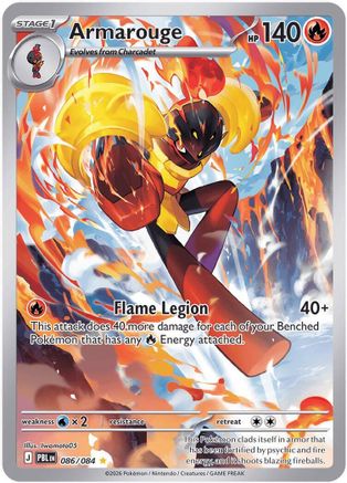 Armarouge - 086/084 (86) Illustration Rare Holofoil