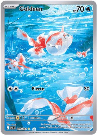 Goldeen - 087/084 (87) Illustration Rare Holofoil