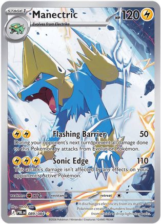 Manectric - 089/084 (89) Illustration Rare Holofoil