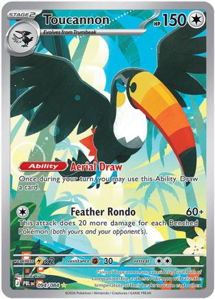 Toucannon - 094/084 (94) Illustration Rare Holofoil