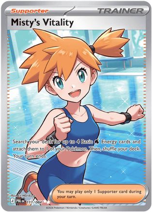 Misty's Vitality - 111/084 (111) Ultra Rare Holofoil