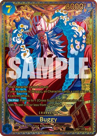Buggy (P-084) (SP) (P-084) - The World's Strongest Warriors Foil