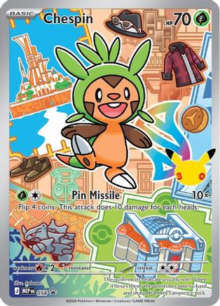 Chespin -  058 (58) Promo Holofoil