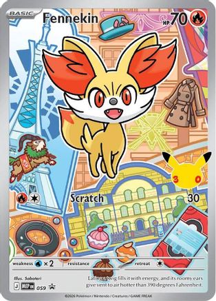 Fennekin -  059 (59) Promo Holofoil