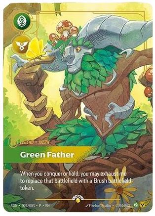 Ivern, Green Father (002/003) - Secret Garden Foil
