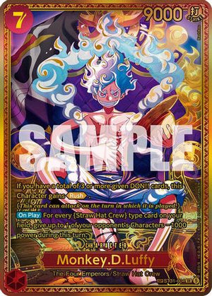 Monkey.D.Luffy (ST31-004) (SP) (ST31-004) - The World's Strongest Warriors Foil (Cabinet-NM))