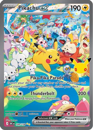 Pikachu ex - 149/128 (149) Special Illustration Rare Holofoil