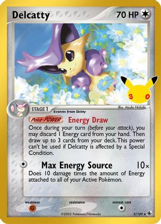 Delcatty (5) Classic Collection Holofoil