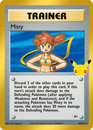 Misty (18) Classic Collection Holofoil