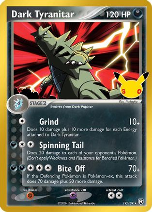 Dark Tyranitar (19) Classic Collection Holofoil