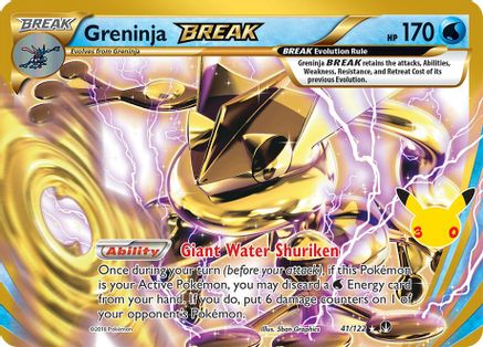 Greninja BREAK (41) Classic Collection Holofoil
