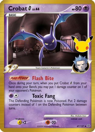 Crobat G (47) Classic Collection Holofoil