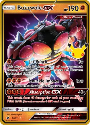 Buzzwole GX (57) Classic Collection Holofoil