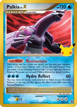 Palkia LV.X (106) Classic Collection Holofoil