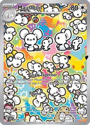 Maushold - 146/128 (146) Illustration Rare Holofoil