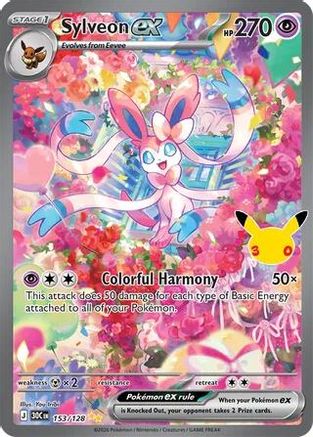 Sylveon ex - 153/128 (153) Special Illustration Rare Holofoil