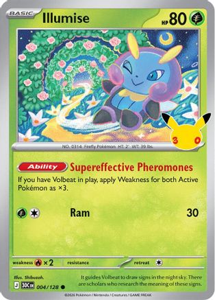Illumise (4) Common Holofoil