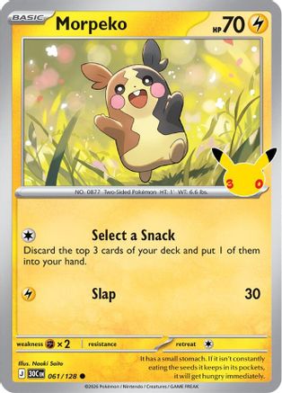 Morpeko - 061/128 (61) Common Holofoil