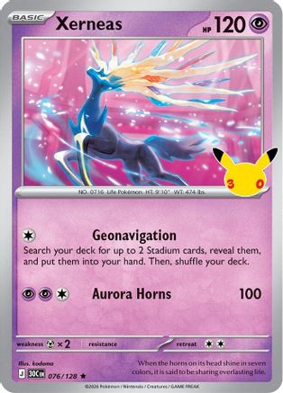 Xerneas (76)  Holofoil