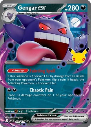 Gengar ex (90)  Holofoil