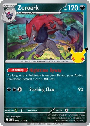Zoroark (96) Common Holofoil