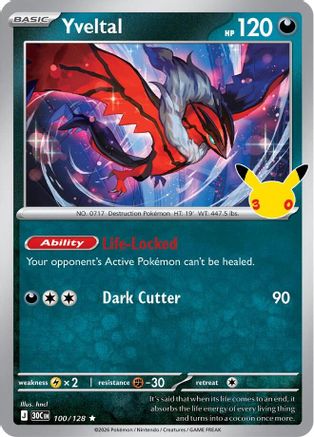 Yveltal (100)  Holofoil