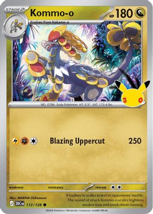 Kommo-o (112)  Holofoil