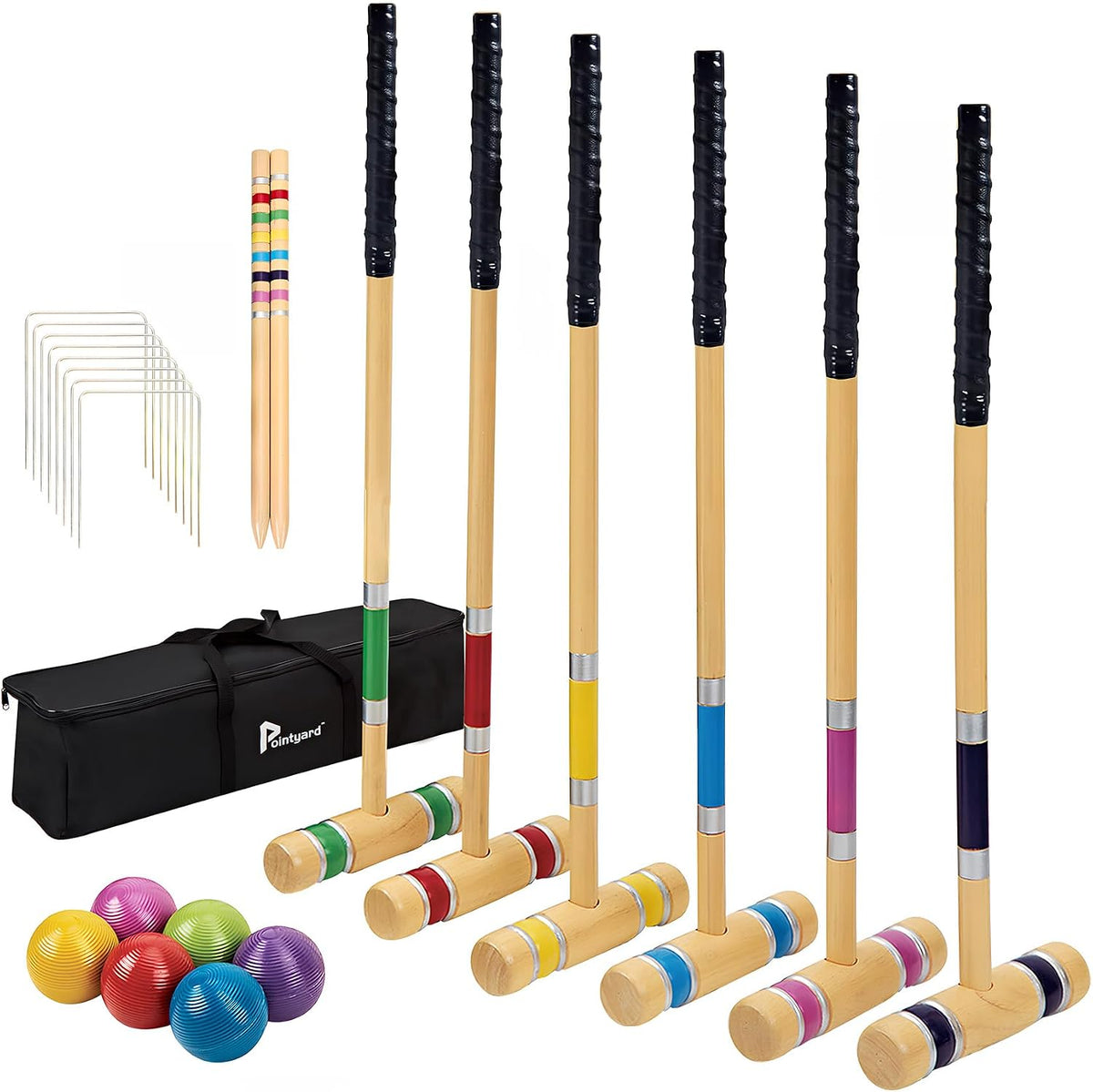 Pointyard Croquet Set