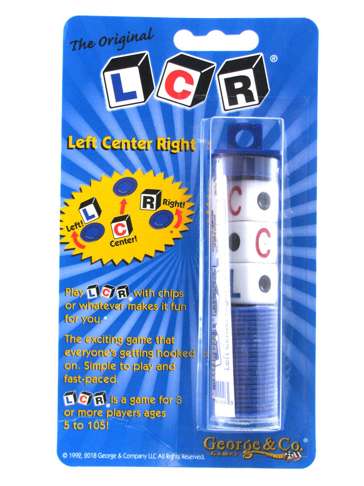 LCR Left Center Right -Single Game (Tube Blister)