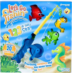 Let's Go Fishin' 1, 2, 3 In The Sea