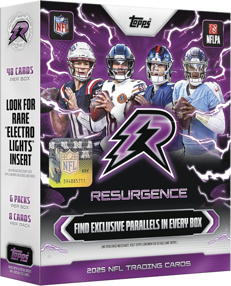 2026 Topps Resurgence Football Mega Box  LIM2
