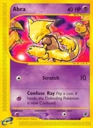 Abra (93)/165 Common Reverse Holofoil