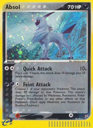 Absol (96)/95 Secret Rare Holofoil