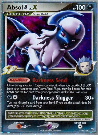 Absol G Lv.X (141)/147 Ultra Rare Holofoil